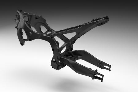 Nejlehčí hliníkový rám Deltabox, Yamaha Zlín
